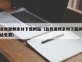 偃师自救视频素材下载网站（自救视频素材下载网站免费）